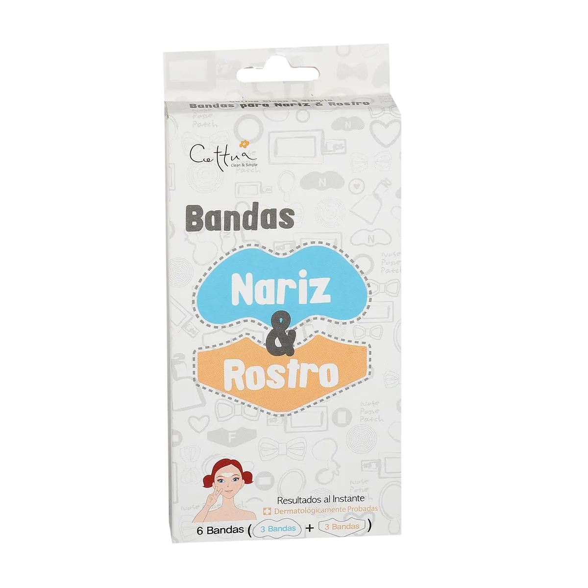 Cettua, Cettua, Cleansing & Exfoliating, Nasenstreifen, 12 stk