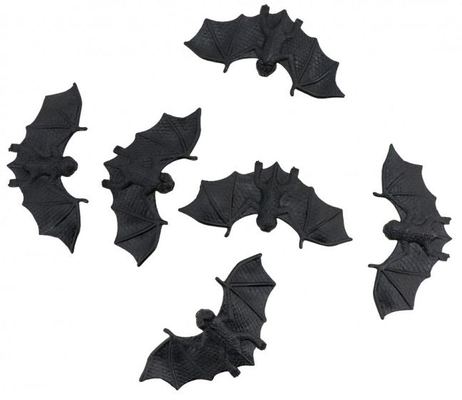 Chaks Gummibats Set – 6 Stück, 9,7 x 4,8 x 1 cm, Kinderfreundlich - Fasnacht24.ch