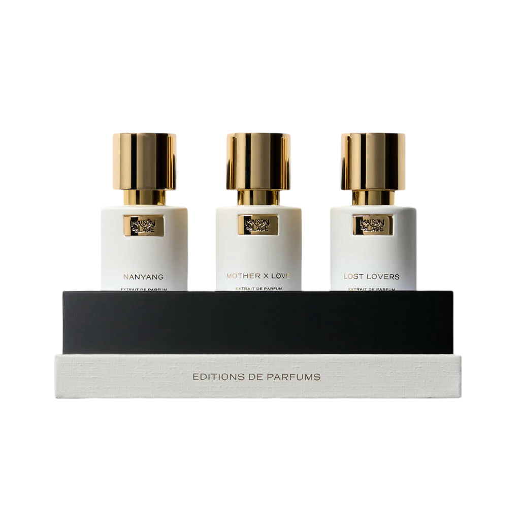 Chapitre 01 Set Maison De L'Asie: Mother x Love, Extrait De Parfum, Unisex, 15 ml + Nanyang, Extrait De Parfum, Unisex, 15 ml + Lost Lovers, Extrait De Parfum, Unisex, 15 ml