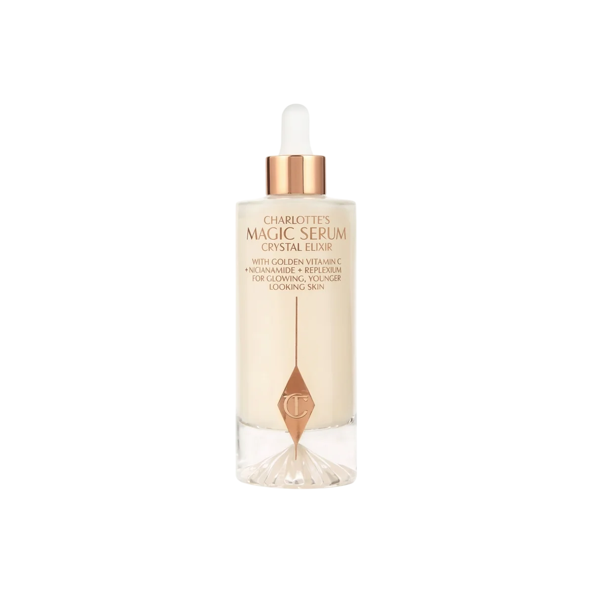 Charlotte Tilbury, Magic Crystal Elixir, Leuchtend, Serum, Für das Gesicht, 100 ml
