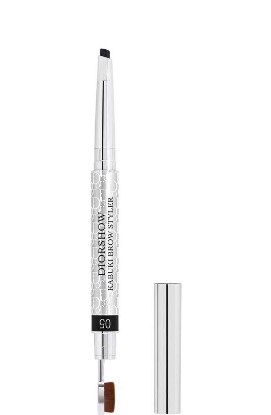 Christian Dior Christian Dior, Diorshow Kabuki, Beidseitig, Augenbrauencreme-Stift & Bürste 2-in-1, 05, Schwarz, 0.09 g Regul