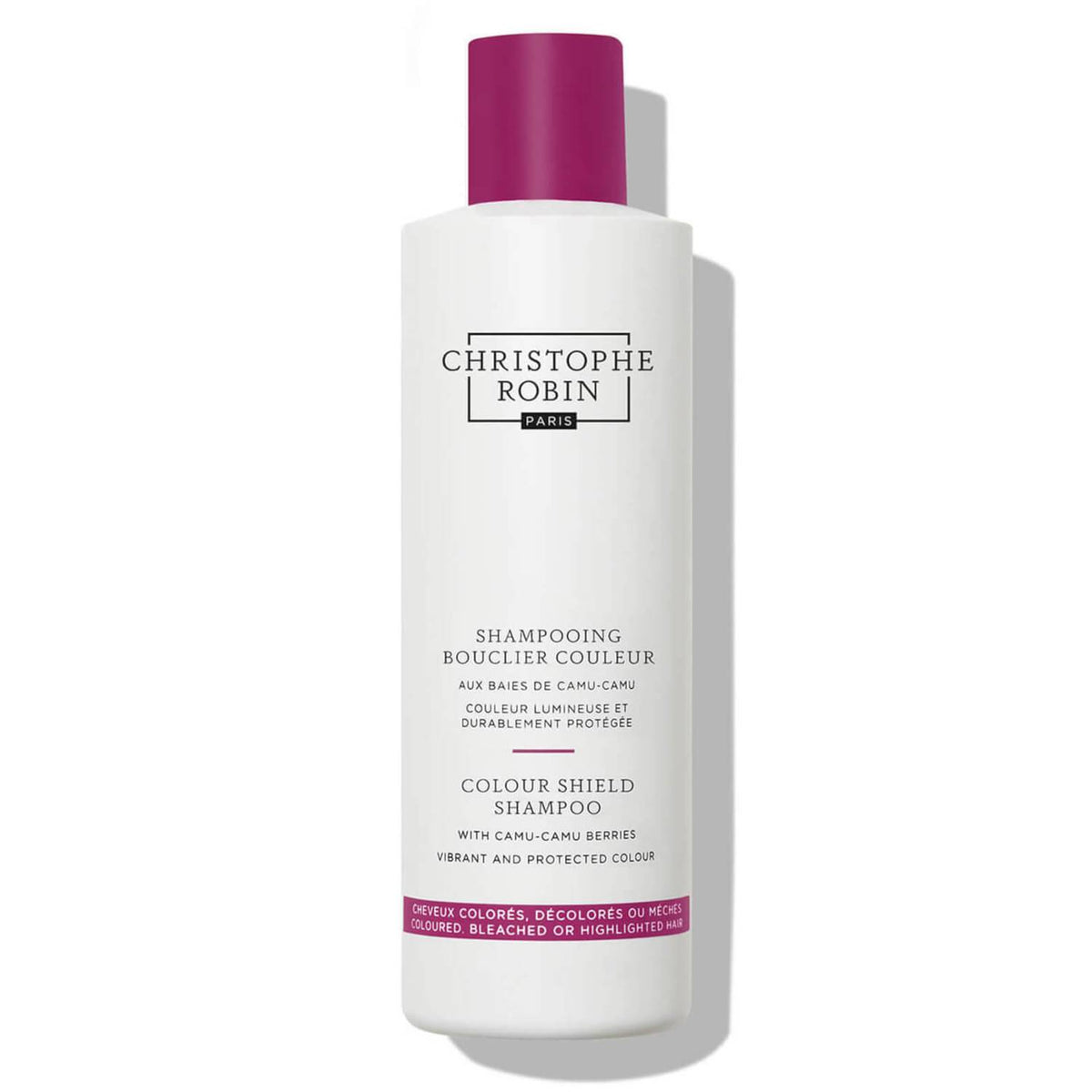Christophe Robin, Colour Shield, Camu-Camu-Beeren, Haarshampoo, Für Farbschutz, 1000 ml