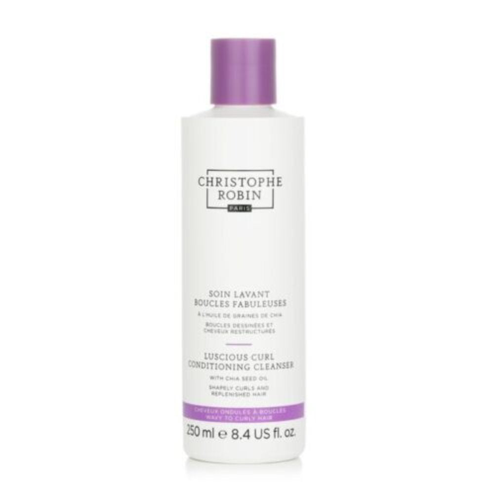Christophe Robin, Luscious Curl, Chiasamenöl, Haarshampoo, Lockendefinition, 250 ml