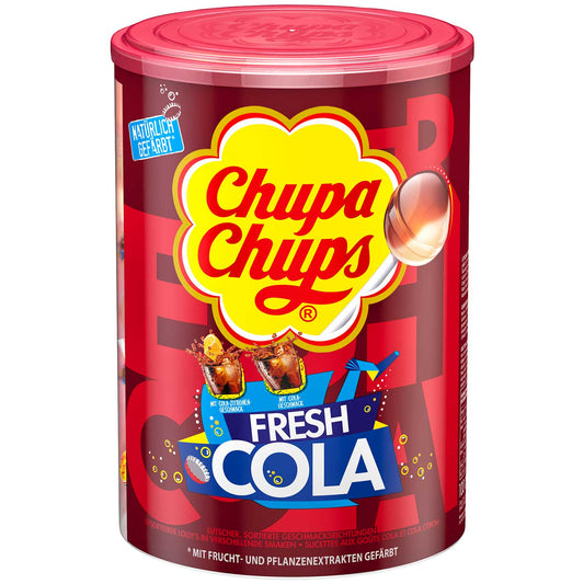 Chupa Chups Fresh Cola 100er Lolli – Produktansicht
