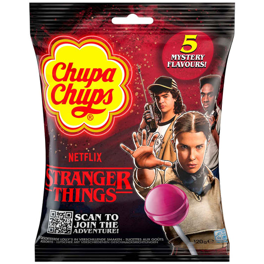 Chupa Chups Stranger Things Right Side Up Lolli 10er Pack Produktbild – Produktansicht
