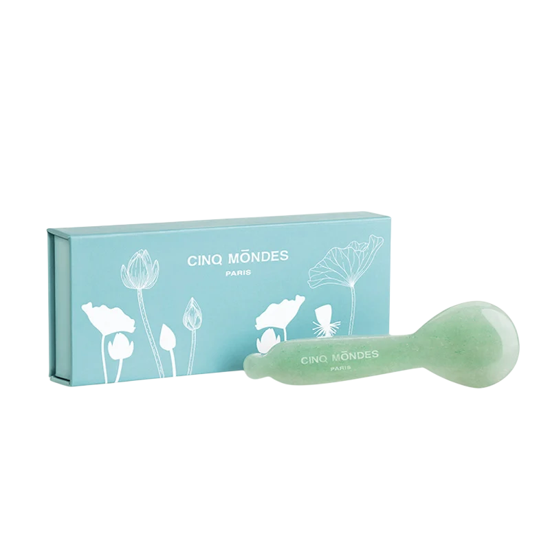 Cinq Mondes, Gua Sha, Heben, Gesichtsmassagestein