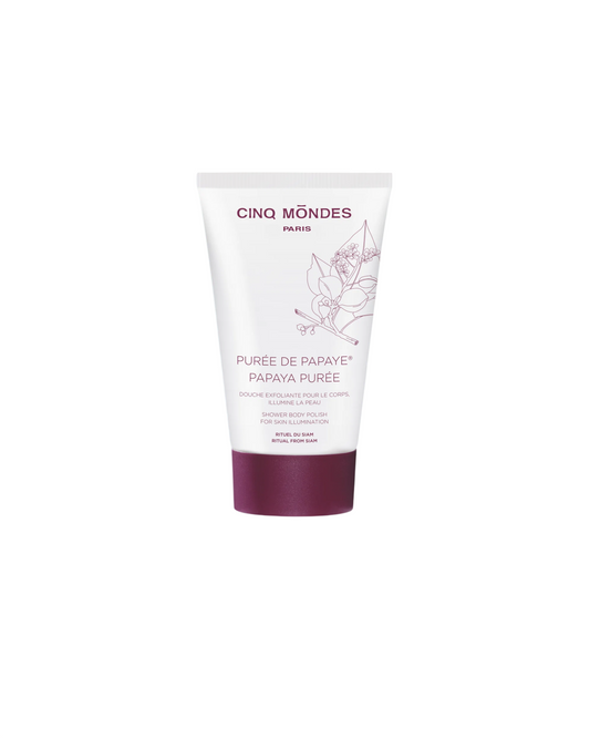 Cinq Mondes, Puree de Papaya, Exfoliating, Shower Gel, All Skin Types, 150 ml
