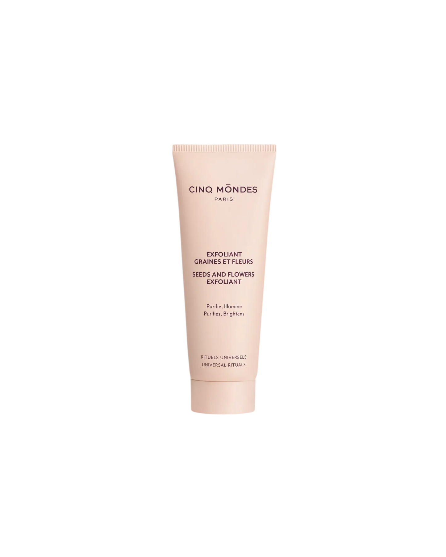 Cinq Mondes, Seeds and Flowers, Brightening, Exfoliating Cream, 60 ml