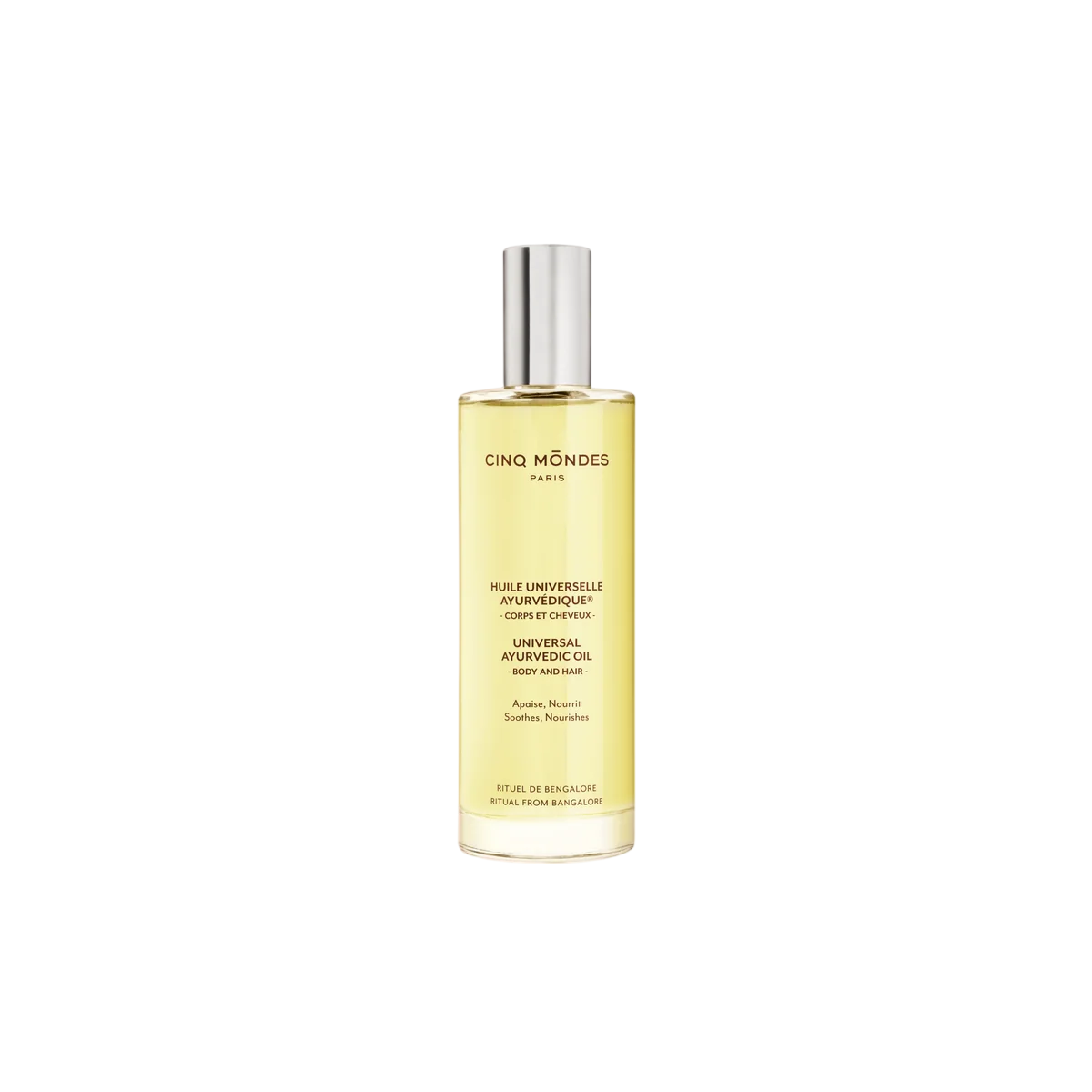 Cinq Mondes, Universal Ayurvedic, Ayurvedic Oil, Nourishing & Repairing, Trockenöl für den Körper, 100 ml