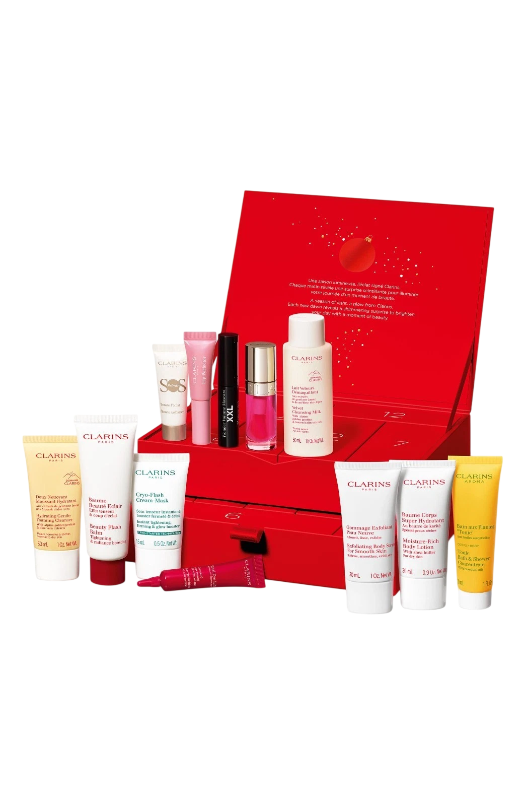 Clarins, Clarins, Haut, Adventskalender, 12 stk