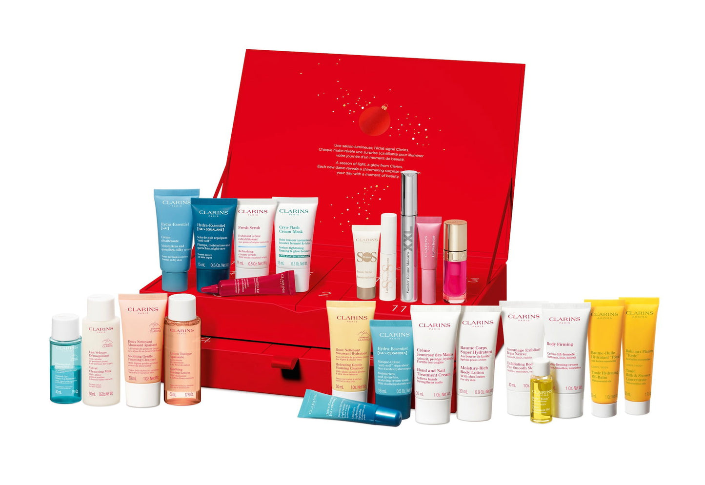 Clarins, Clarins, Haut, Adventskalender, 24 stk