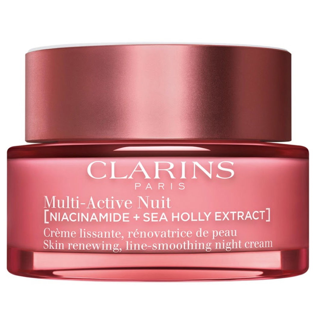 Clarins, Multi-Active, Glättung, Nacht, Sahne, Für das Gesicht, 50 ml