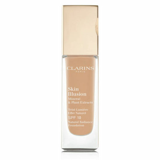 Clarins Clarins, Skin Illusion, Farbkorrektur, Flüssige Grundierung, 110, Honig, SPF 15, 15 ml *Tester