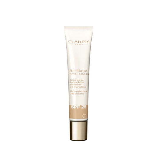 Clarins Clarins, Skin Illusion, Hydratisierend, Getönte Feuchtigkeitscreme, 01, SPF 25, 40 ml Regular