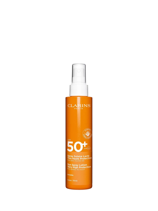 Clarins Clarins, Sun Care, Feuchtigkeitsspendend, UV-Schutz, Sonnenschutzspray, SPF 50+, 150 ml Regular