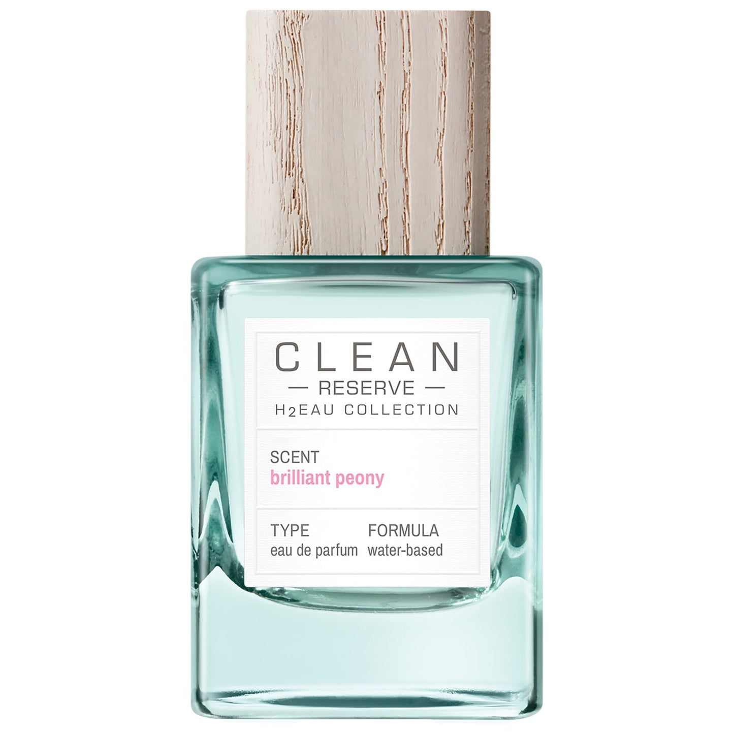 Clean Clean, H2Eau Brilliant Peony, Eau de Parfum, Unisex, 50 ml Regular