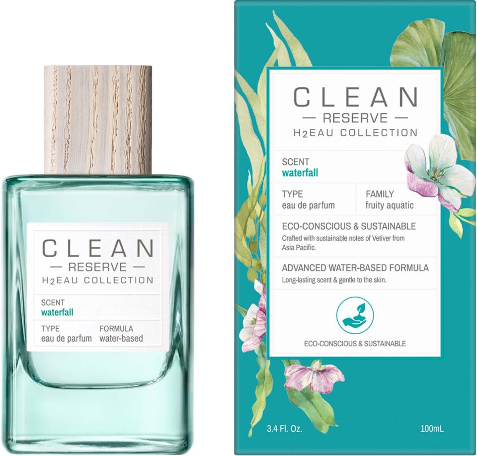 Clean H2Eau Waterfall Eau de Parfum Unisex 100 ml