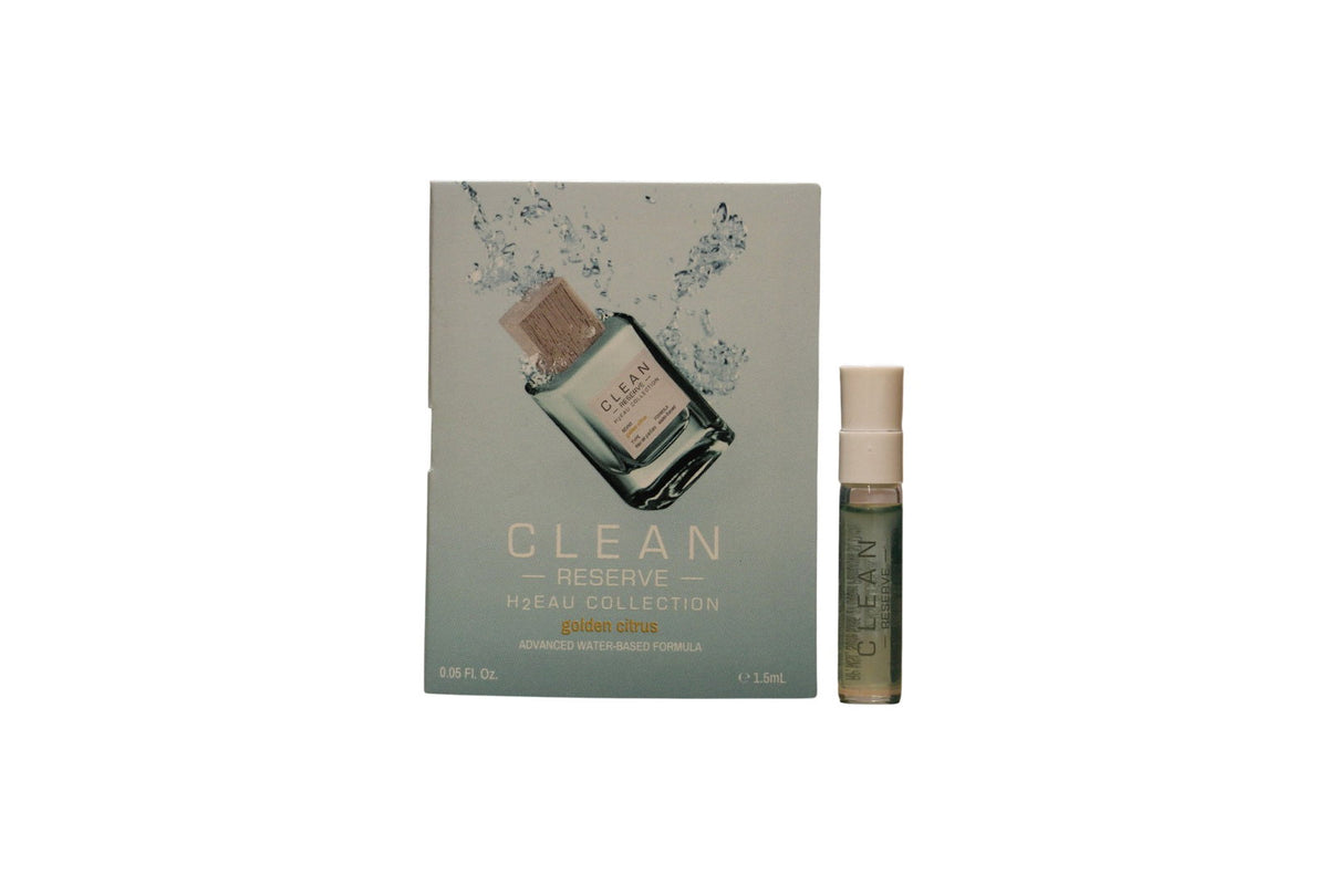 Clean, H2Eau Golden Citrus, Eau de Parfum, Unisex, 1.5 ml Fläschchen