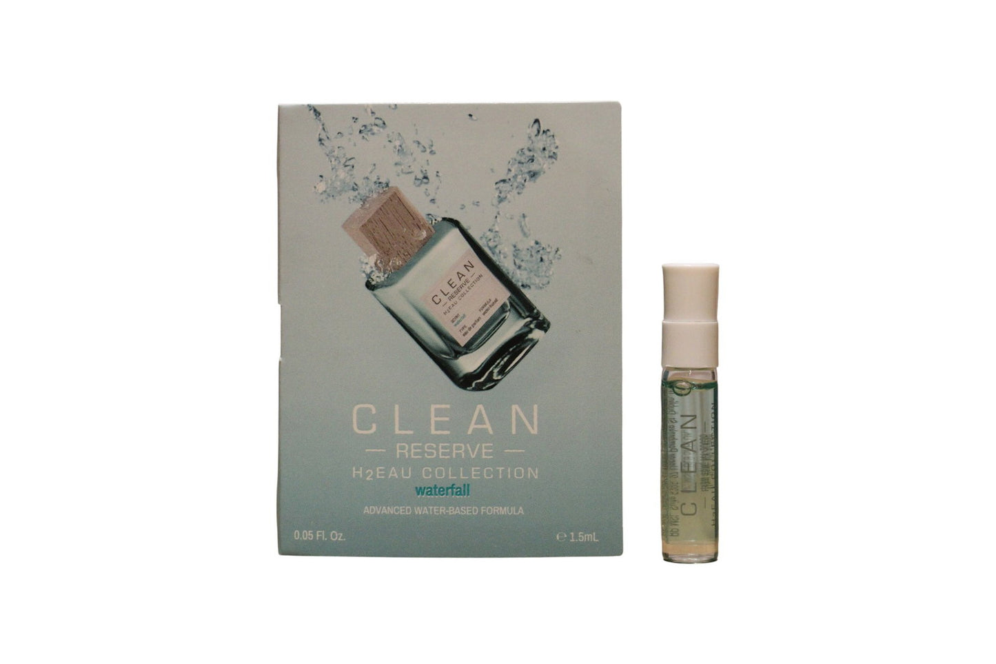 Clean Clean, H2Eau Waterfall, Eau de Parfum, Unisex, 1.5 ml Fläschchen Vial