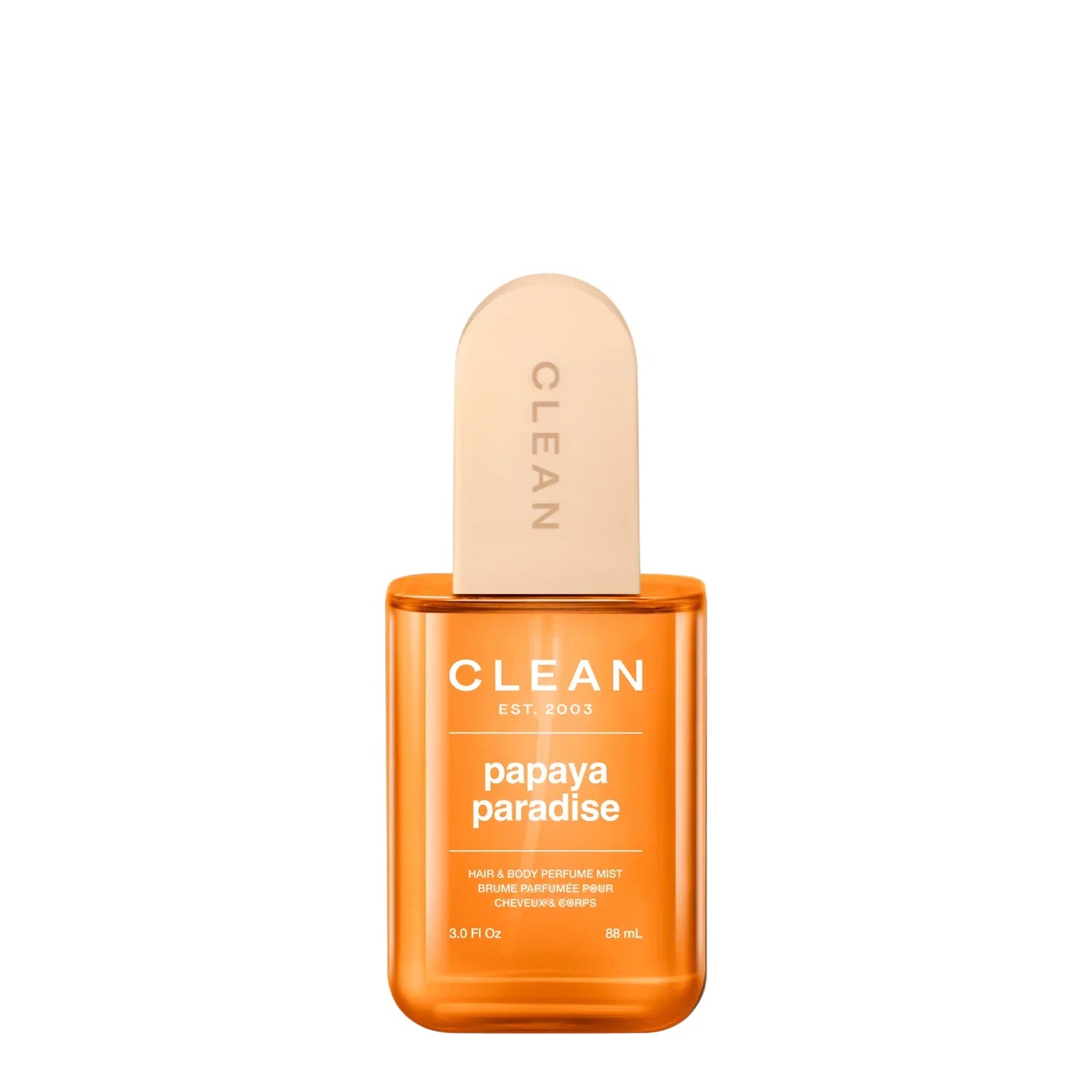 Clean, Papaya Paradise, Duftnebel für das Haar, Für Frauen, 88 ml