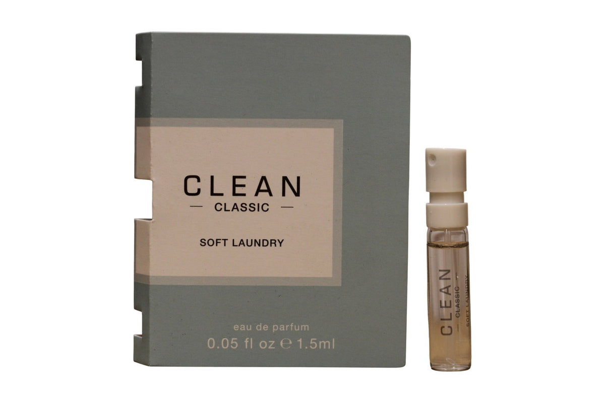 Clean Soft Laundry Eau de Parfum für Frauen, 1,5 ml Fläschchen