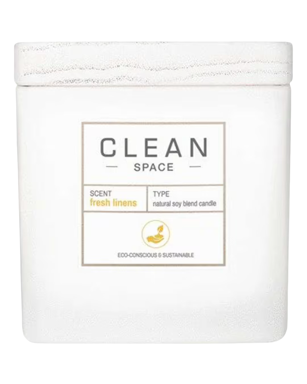 Clean, Space Fresh Linens, Duftkerze, 227 g