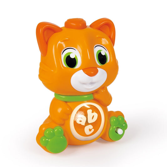 Clementoni Clementoni, Baby, Interaktives Spielzeug, Katze, Orange, Unisex, 10 - 36 monate Regular