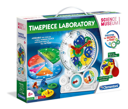 Clementoni Clementoni, Clock How Is Work, Konstruktionsset, 61763, Unisex, 8+ jahre Regular