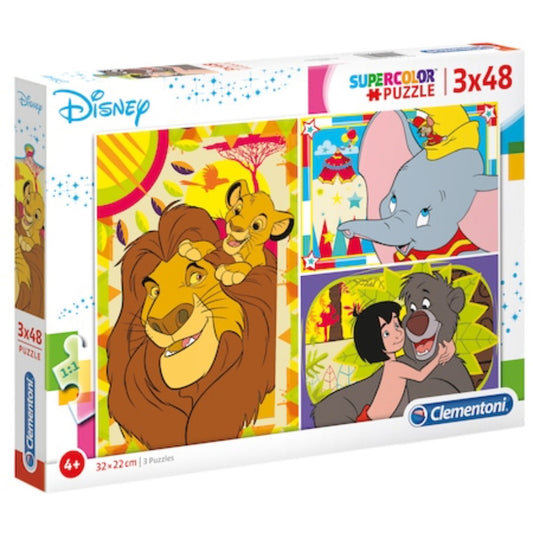 Clementoni Clementoni, Disney Animals, Puzzle, Unisex, 4+ jahre, 104 stk Regular