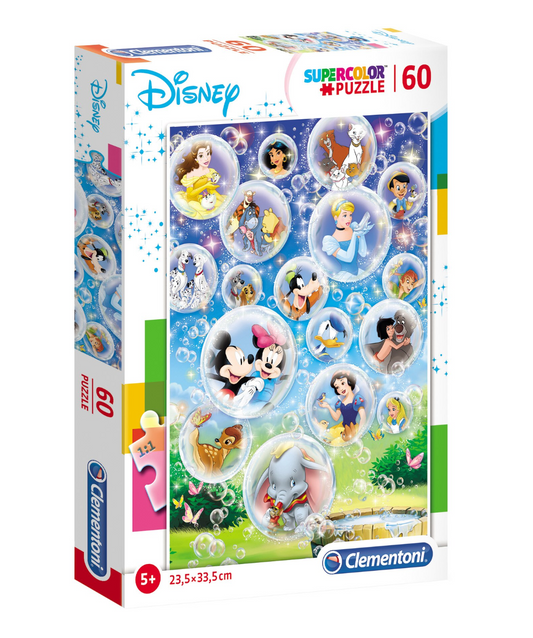 Clementoni Clementoni, Disney Classic, Puzzle, Unisex, 60 stk Regular