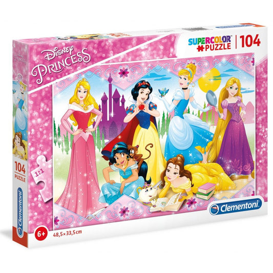 Clementoni Clementoni, Disney Princess, Puzzle, Für Mädchen, 6+ jahre, 104 stk Regular