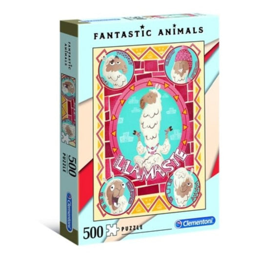 Clementoni Clementoni, Fantastic Animals, Lamas, Puzzle, Unisex, 500 stk Regular