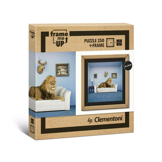 Clementoni Clementoni, Frame Me Up, Löwe, Puzzle, Unisex, 250 stk Regular