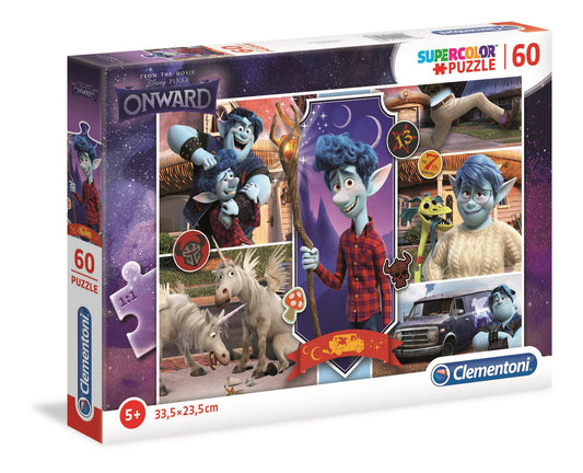 Clementoni Clementoni, From The Movie, Vorwärts, Puzzle, Unisex, 5+ jahre, 60 stk Regular