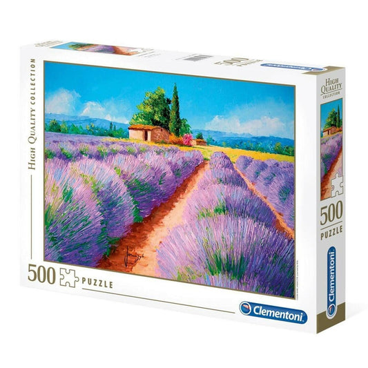 Clementoni Clementoni, High Quality Collection, Lavendelduft, Puzzle, Unisex, 500 stk Regular