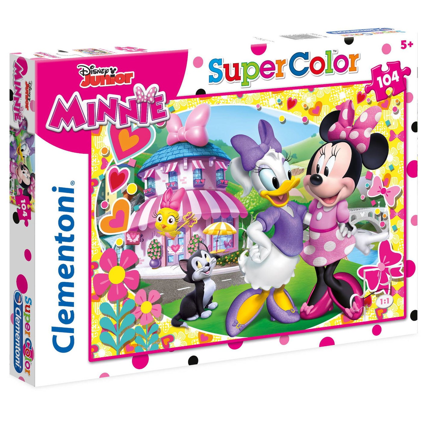 Clementoni Clementoni, SuperColor, Minnie Maus, Puzzle, Für Mädchen, 5+ jahre, 104 stk Regular