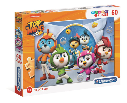 Clementoni Clementoni, Supercolor, Top Wing, Puzzle, Unisex, 4+ jahre, 60 stk Regular