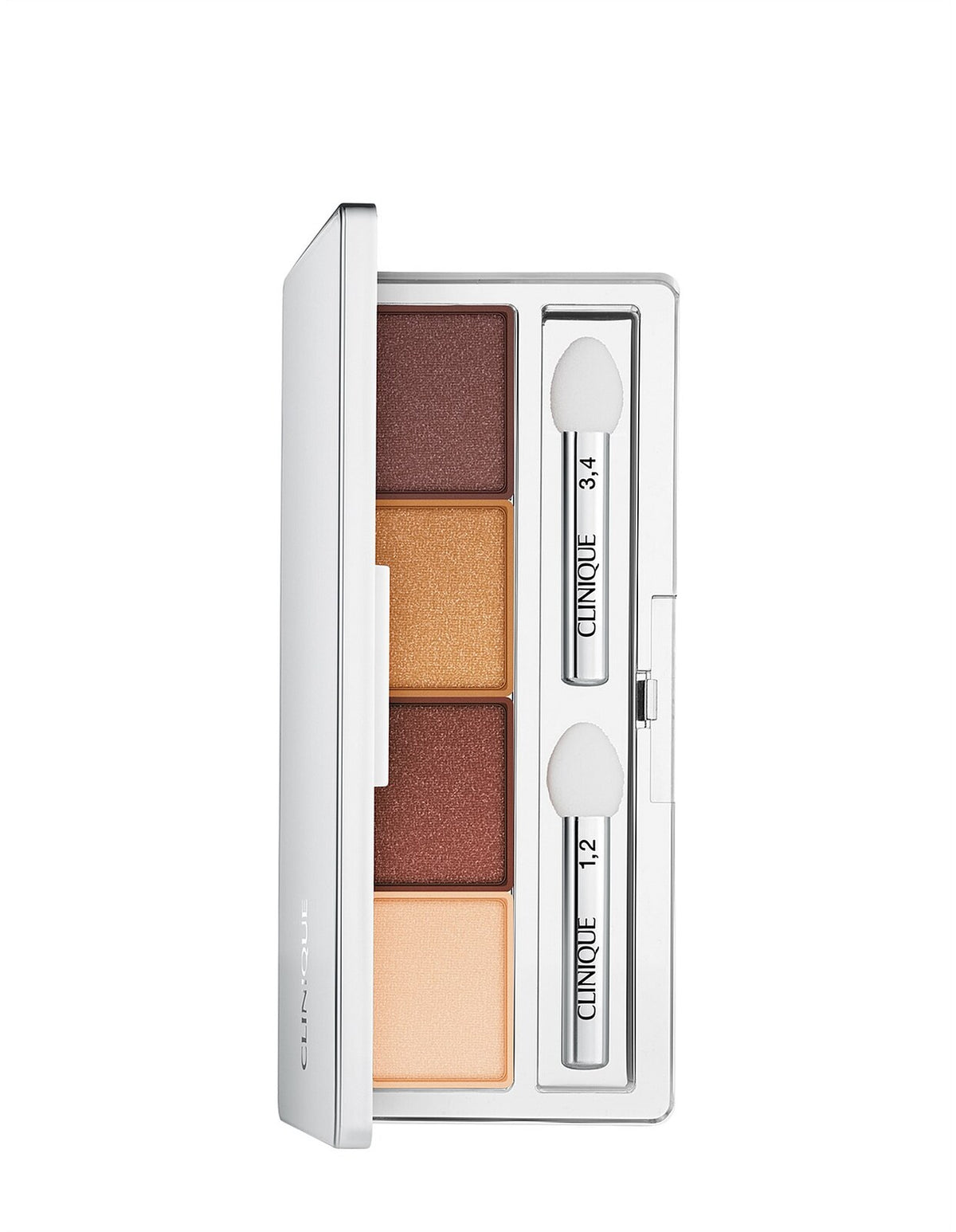 Clinique, All About Shadow Quad, Lidschattenpalette, 03, Morgen Java, 4, 3.3 g