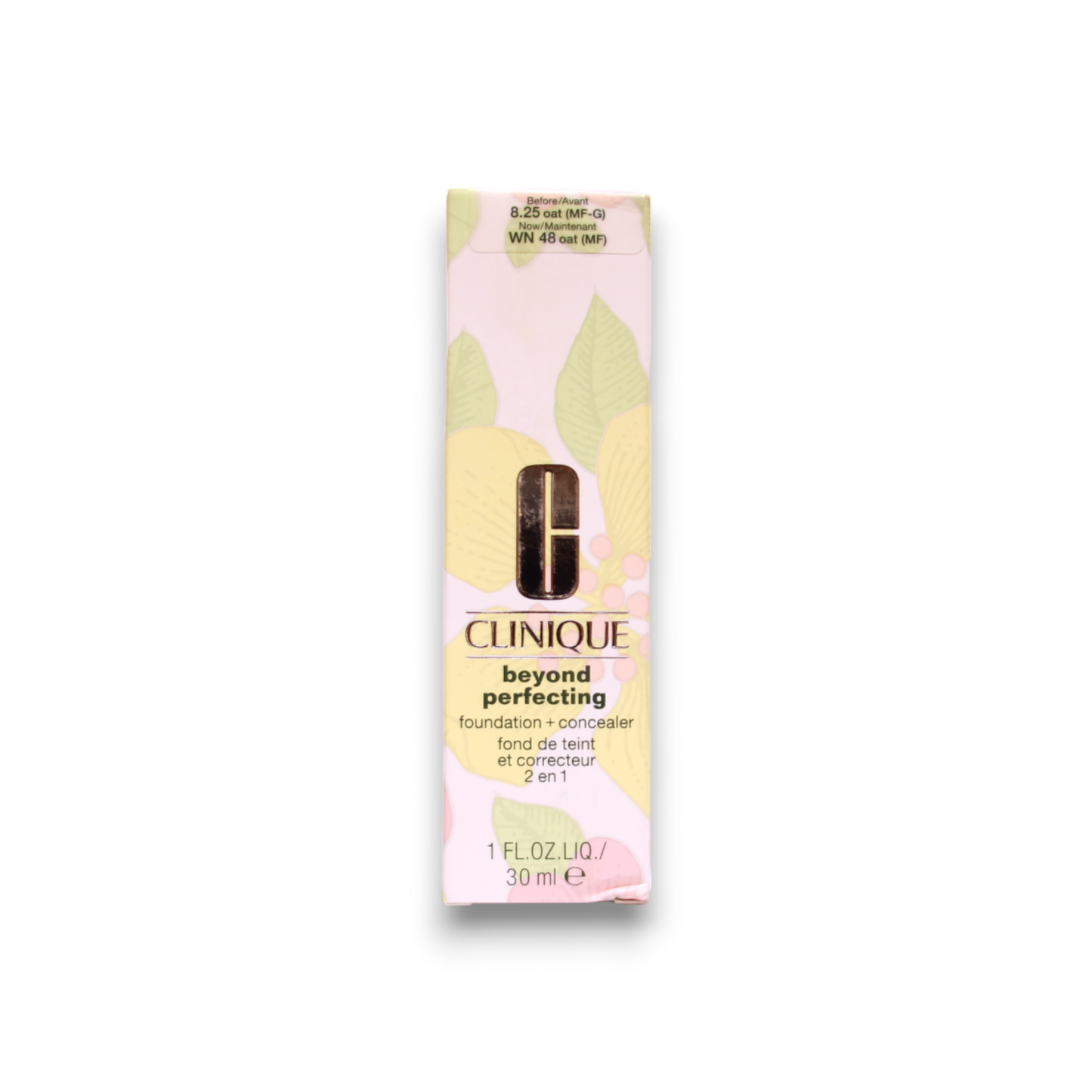 Clinique Clinique, Beyond Perfecting, Parabenfrei, Mattes Finish, Flüssige Grundierung & Concealer 2-in-1, 48, Hafer, 30 ml R