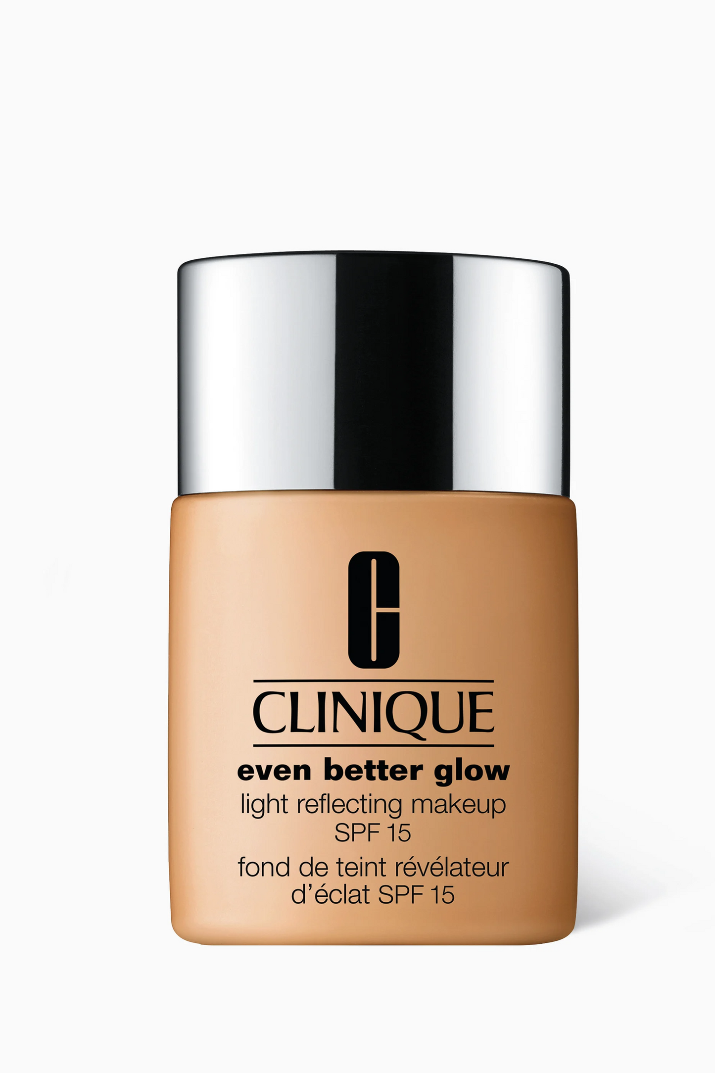Clinique Clinique, Even Better Glow, Lichtreflektierend, Flüssige Grundierung, WN 68, Brulee, SPF 15, 30 ml Regular