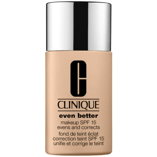 Clinique Clinique, Even Better, Parabenfrei, Hydratisierend, Flüssige Grundierung, WN 12, Ingwer, SPF 15, 30 ml Regular