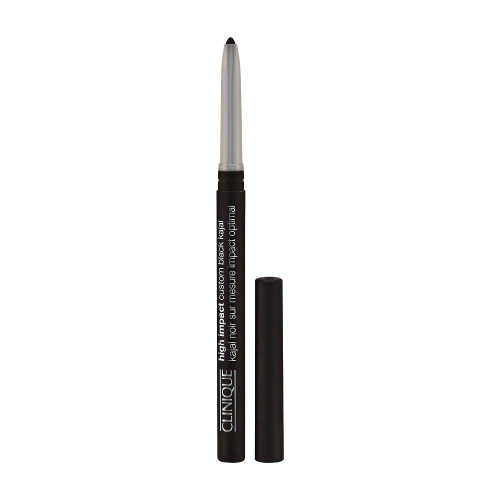 Clinique Clinique, High Impact - Custom Black, Wasserdicht, Farbe, Langlebig, Kajal Augenstift, 02, Geschwärztes Braun, 0.28