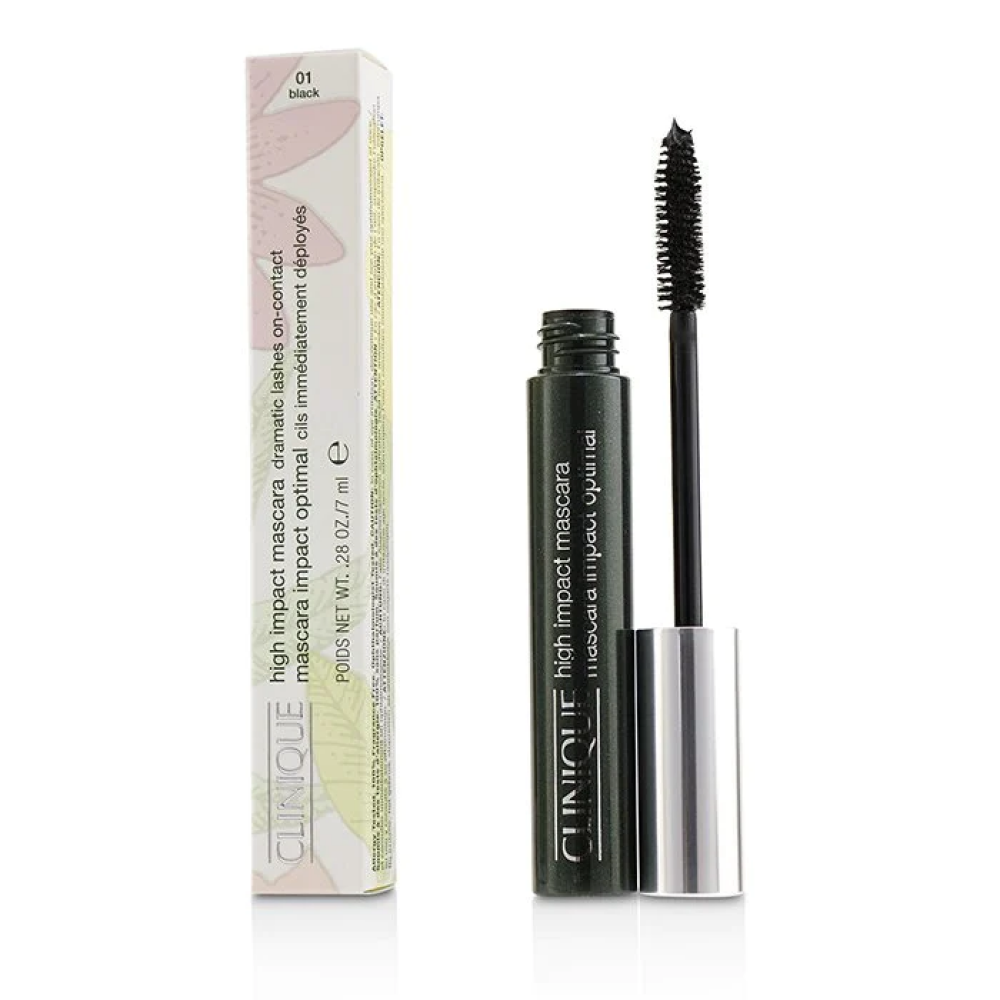 Clinique, High Impact, Duftfrei, Wimperndefinition, Wimperntusche, 01, Schwarz, 8 g