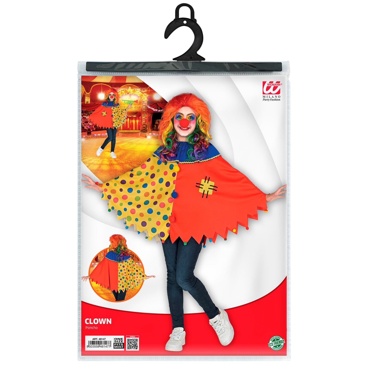 "CLOWN" (Poncho) – Ansicht 5