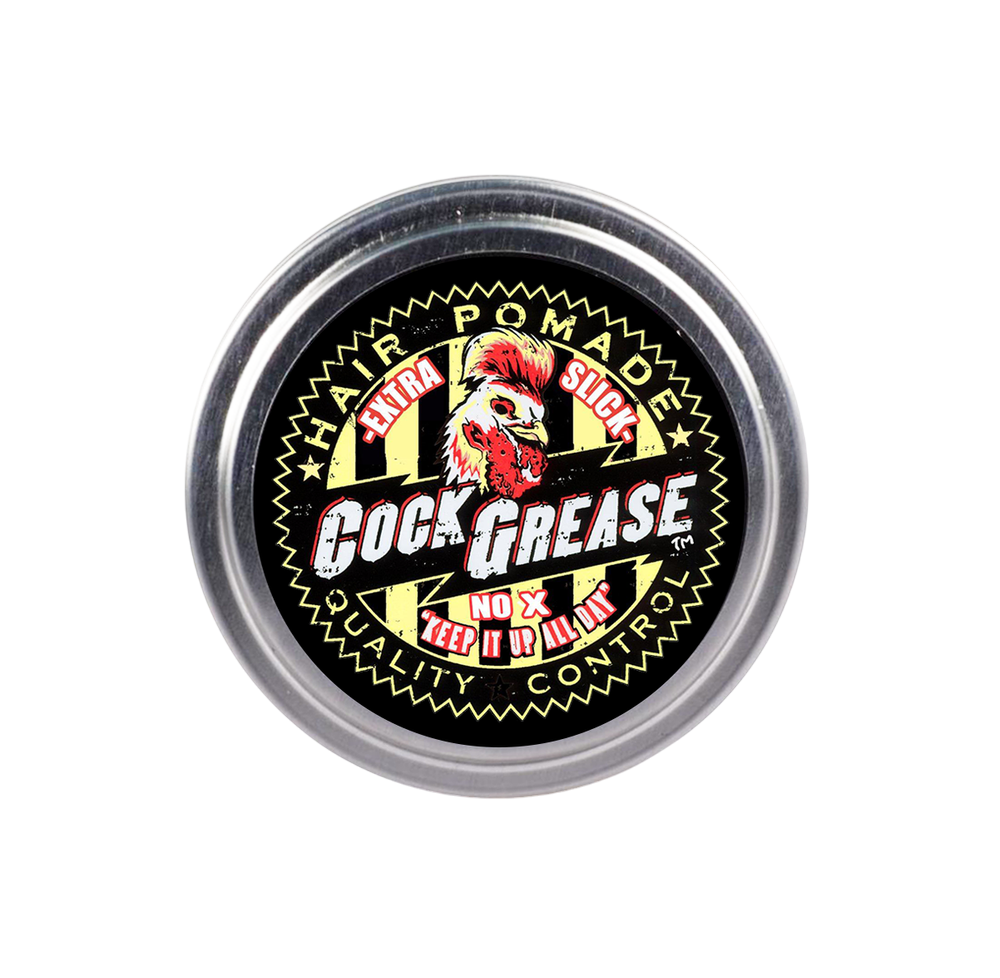 Cock Grease, Extra Slick No X, Haarstyling-Pomade, Glanzfinish, Extra Halt, 50 g