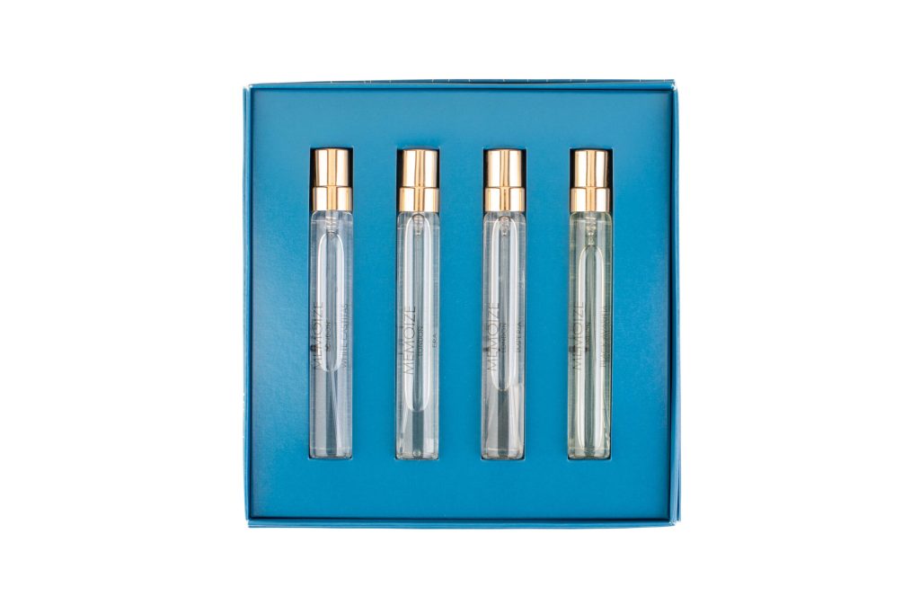 Memoize Parfümset Collection I Set Memoize: White Castitas, Extrait De Parfum, Unisex, 7.5 ml + Era, Extrait De Parfum, Unise