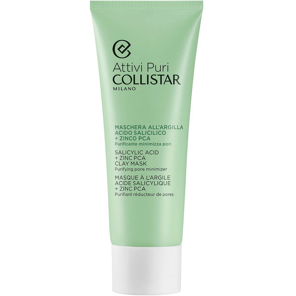 Collistar, Attivi Puri, Salicylsäure, Reinigung, Tonerde-Maske, 75 ml