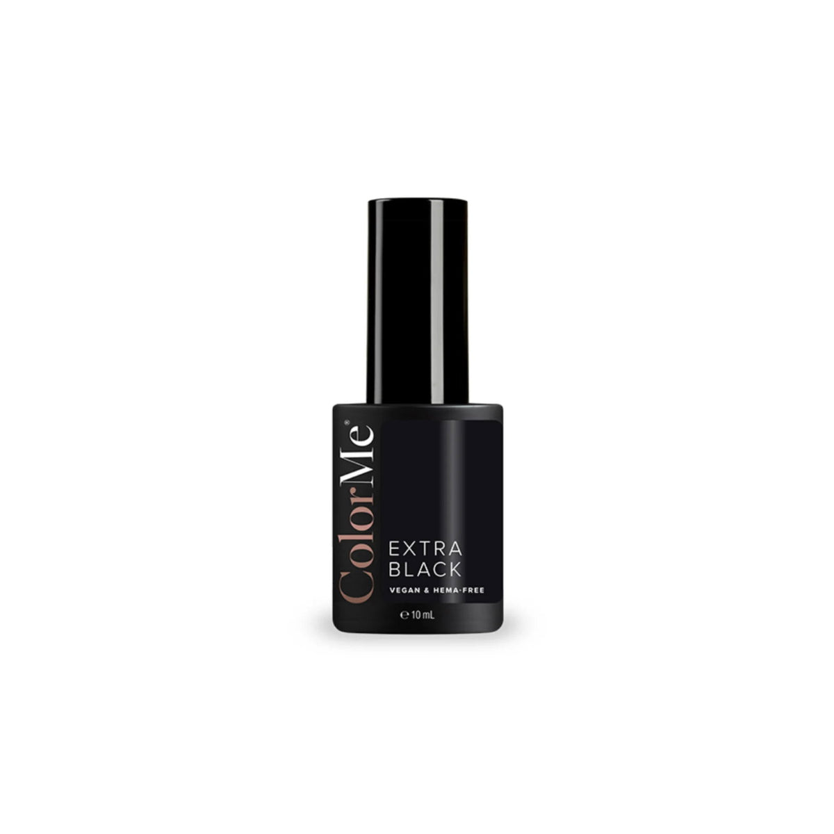 ColorMe Cosmetics, Extra Black, Gel, Semi-permanenter Nagellack, 10 ml