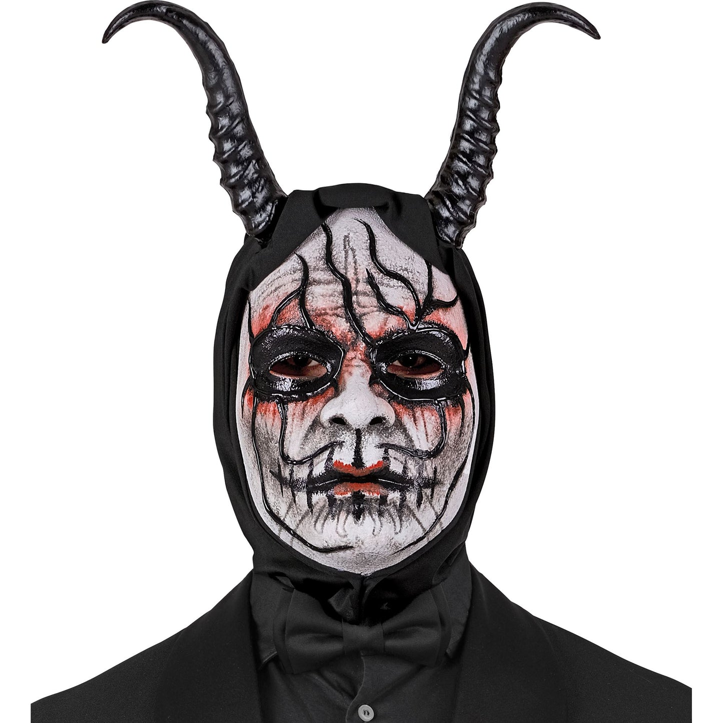 "COMMEDIA DELL'ARTE MASKE DÄMON MIT KAPUZE" – Ansicht 4