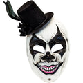 "COMMEDIA DELL'ARTE MASKE MIT HUT" – Vorderansicht
